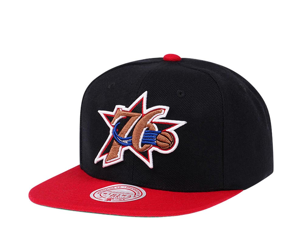 Mitchell & Ness Philadelphia 76ers Team Two Tone HWC Snapback Casquette