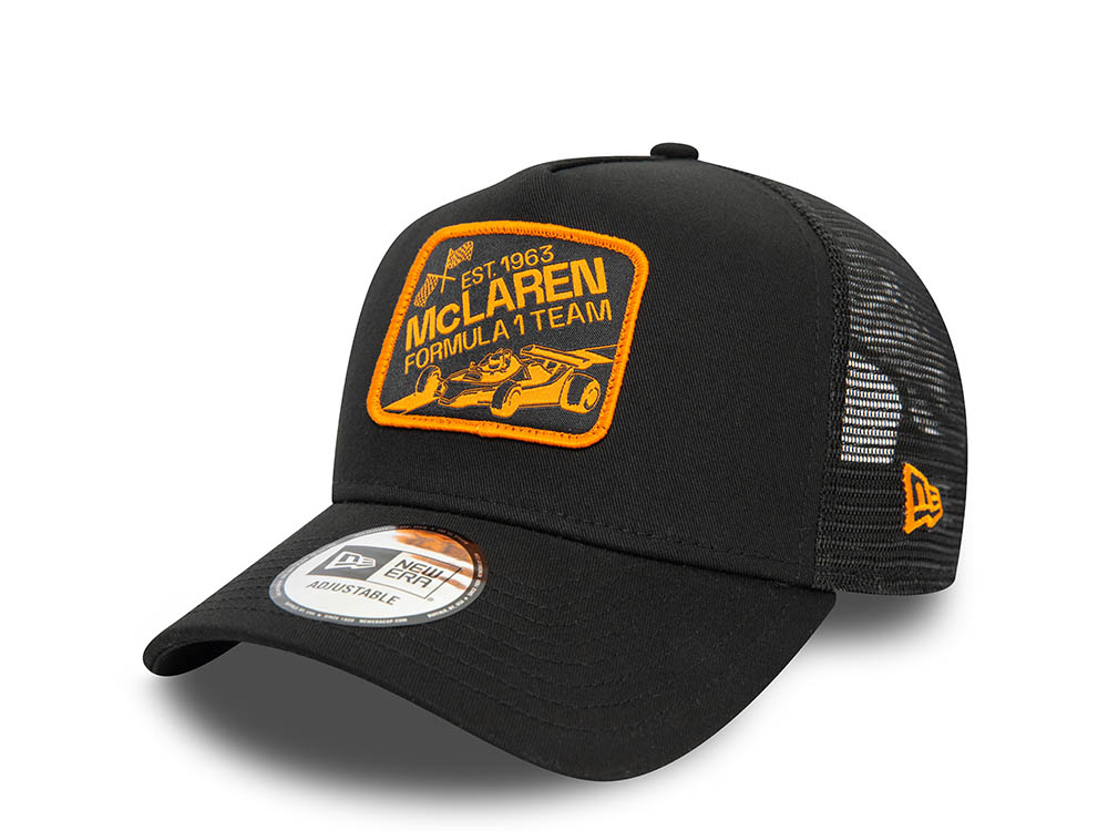 New Era Mclaren Formula 1 Team Trucker A Frame Snapback Casquette