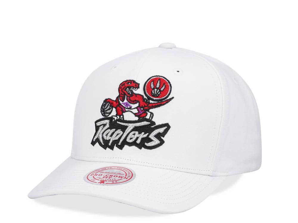 Mitchell & Ness Toronto Raptors All in Pro White Snapback Casquette