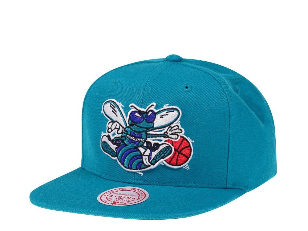 Mitchell & Ness Charlotte Hornets Hardwood Classics Snapback Casquette