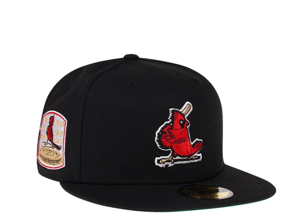 New Era St. Louis Cardinals World Series 1967 Black Throwback Edition 59Fifty Fitted Casquette