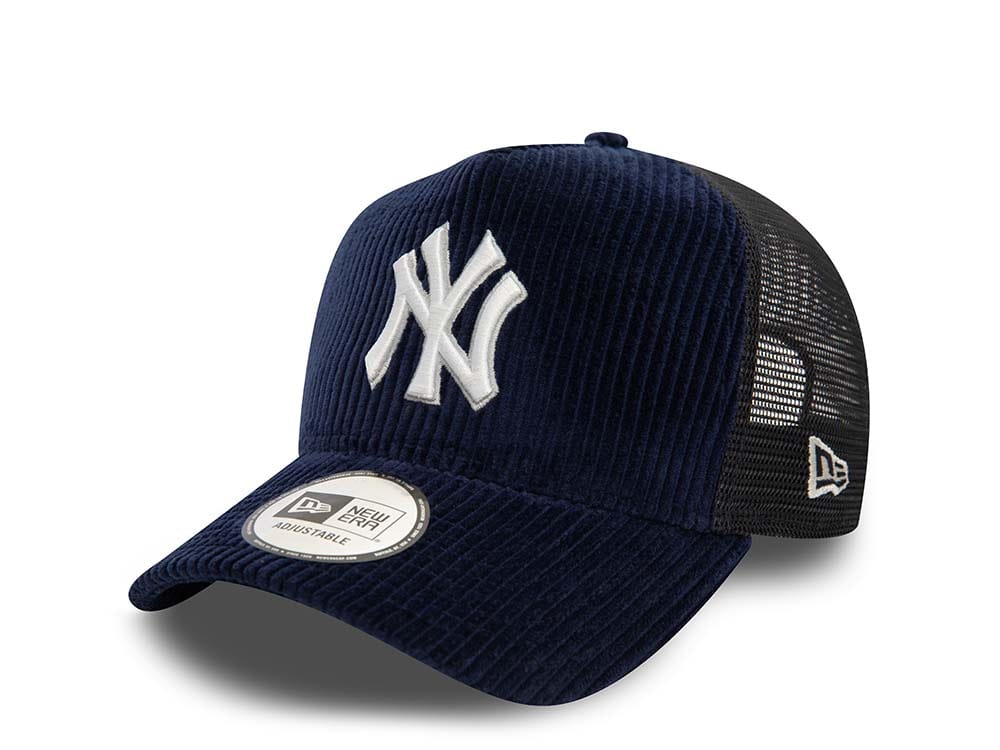 New Era New York Yankees Cord Trucker A Frame Snapback Casquette