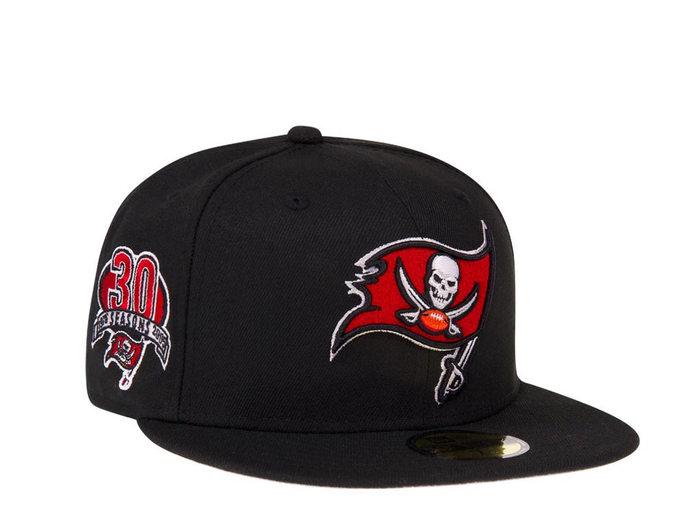 New Era Tampa Bay Buccaneers 30 Seasons Black Classic Prime Edition  59Fifty Fitted Casquette