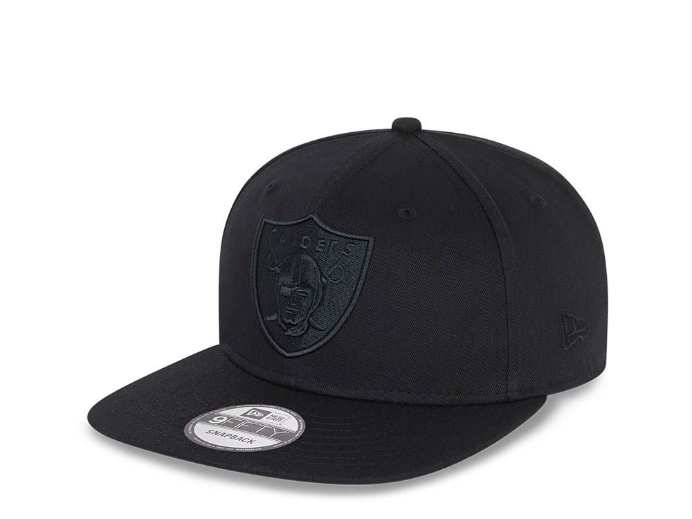 New Era Las Vegas Raiders All Black 9Fifty Snapback Casquette