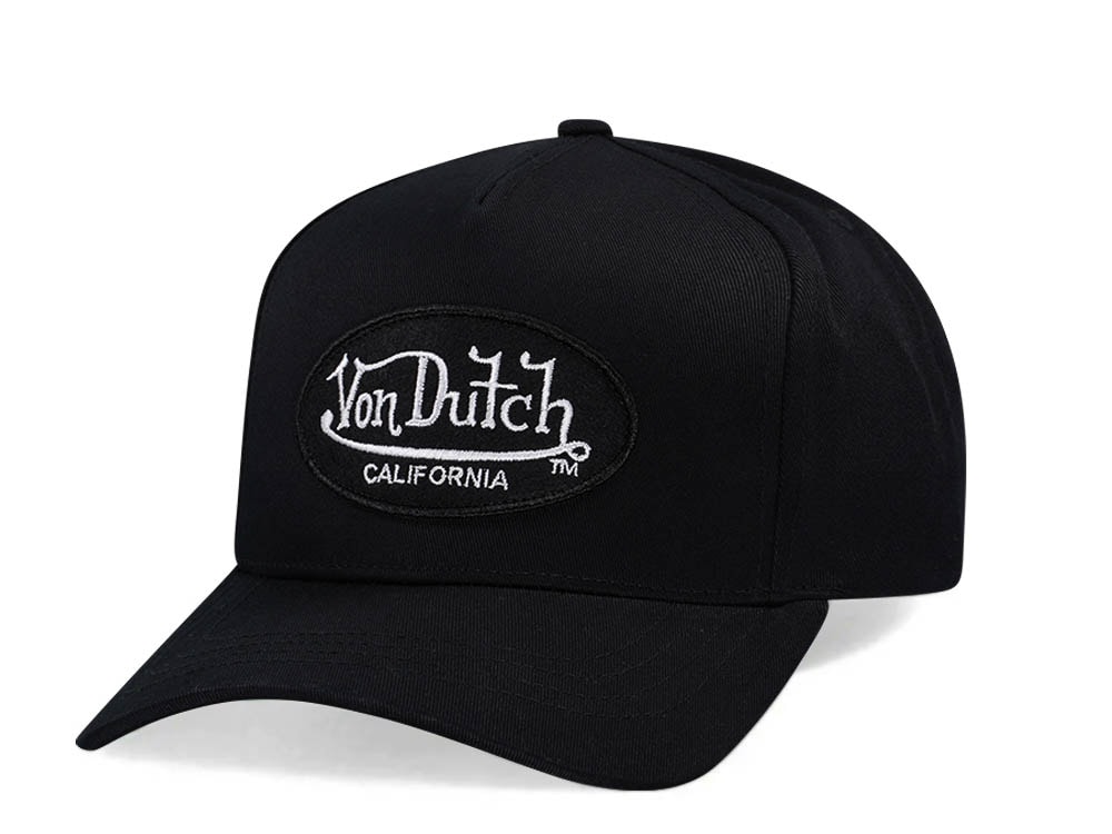 Von Dutch Black Edition A Frame Strapback Casquette