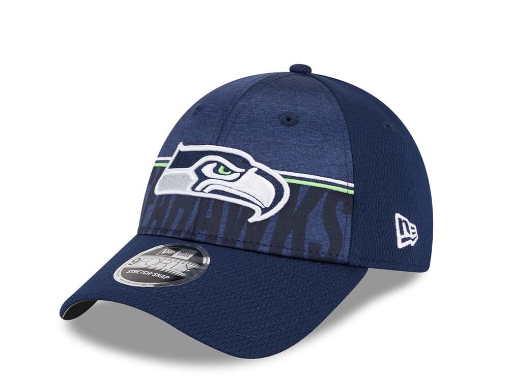 New Era Seattle Seahawks NFL Training Camp 23 9Forty Stretch Snapback Casquette