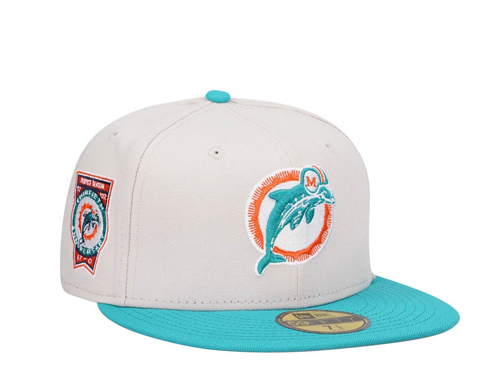 New Era Miami Dolphins 30th Anniversary Two Tone Edition 59Fifty Fitted Casquette