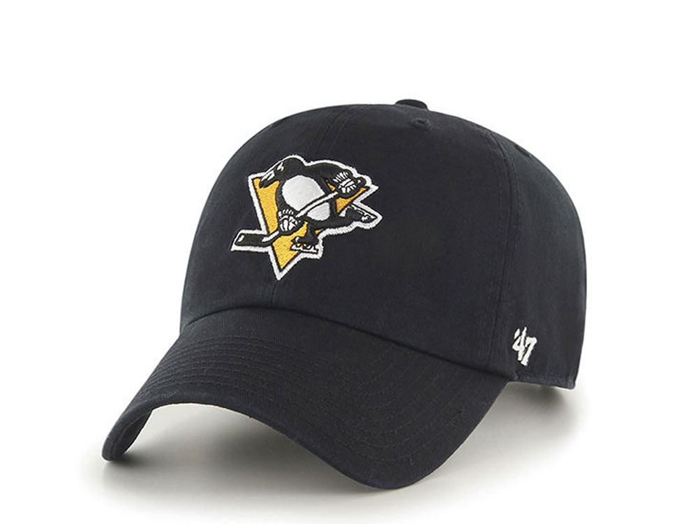 47brand Pittsburgh Penguins Clean up Strapback Casquette