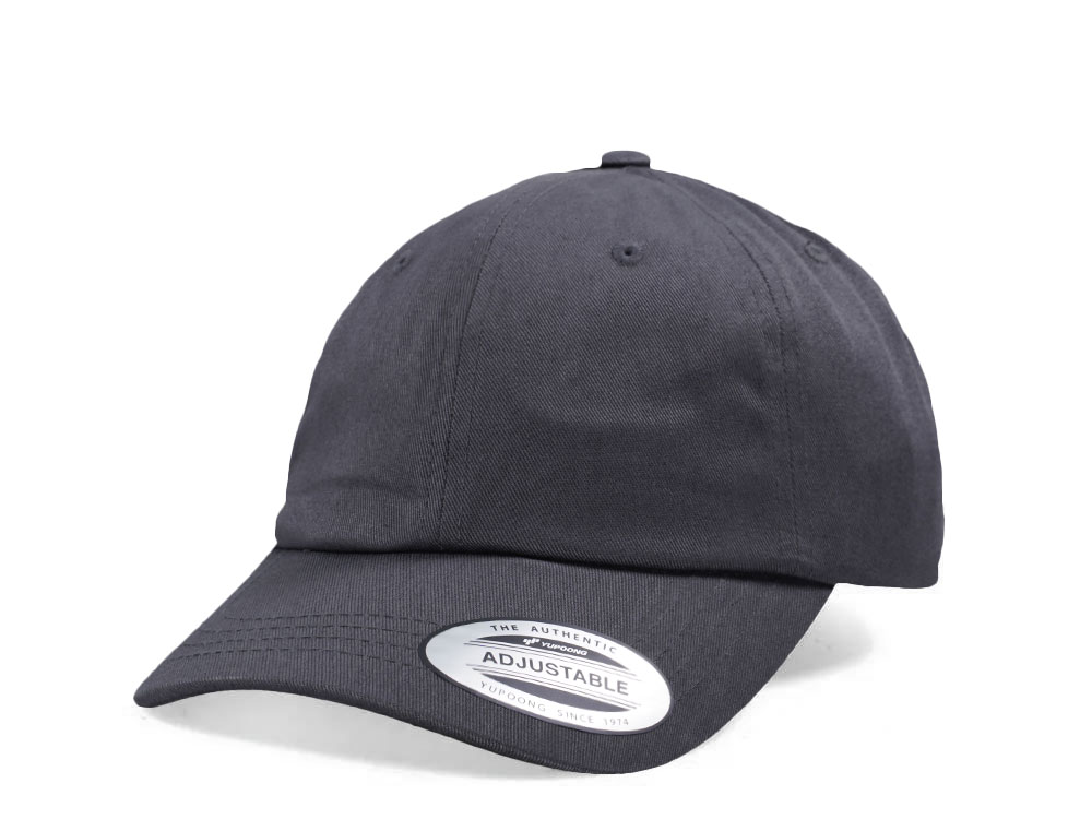 Yupoong Basic Gray Low Profile Strapback  Casquette