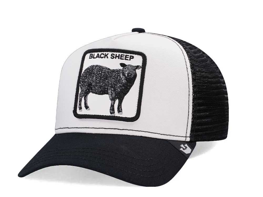 Goorin Bros Black Sheep White Trucker Snapback Casquette