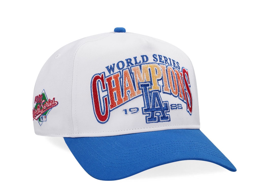 47Brand Los Angeles Dodgers World Series 1986 White Arch Champions Hitch Snapback Casquette