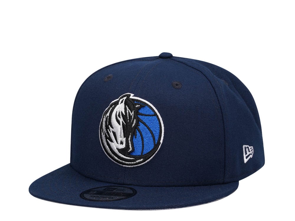 New Era Dallas Mavericks Navy Classic Edition 9Fifty Snapback Casquette