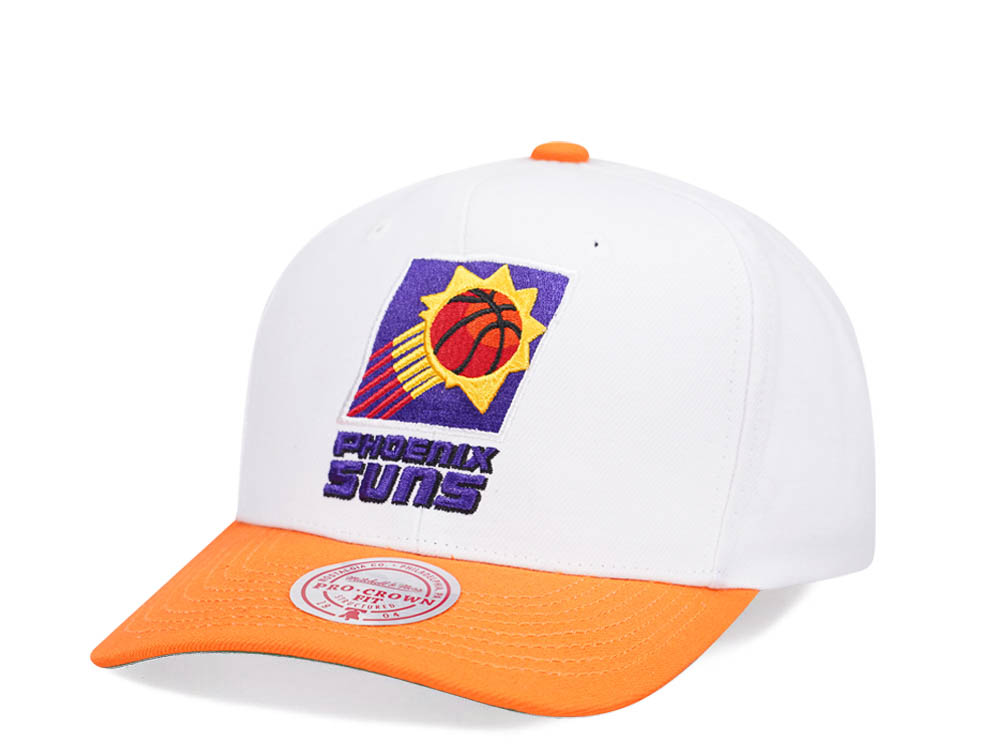 Mitchell & Ness Phoenix Suns Team Two Tone 2.0 Pro White Snapback Casquette