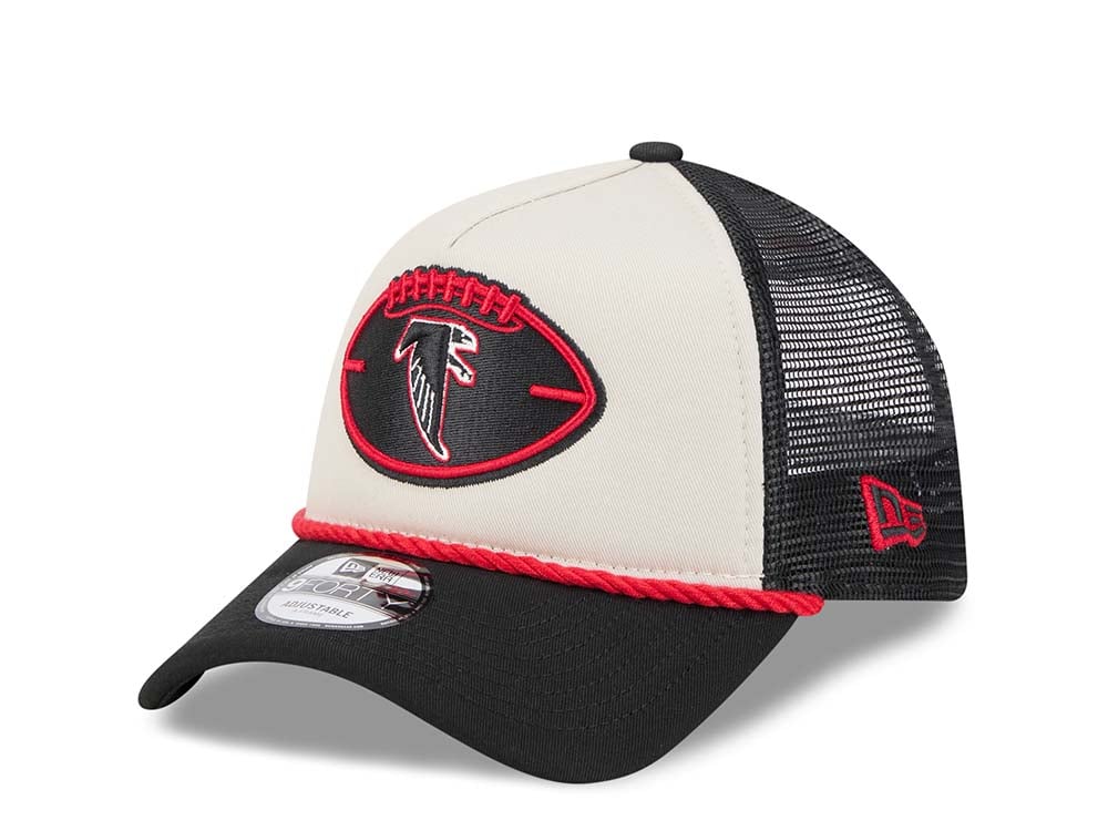 New Era Atlanta Falcons Sideline 2024 9Forty A Frame Trucker Snapback Casquette