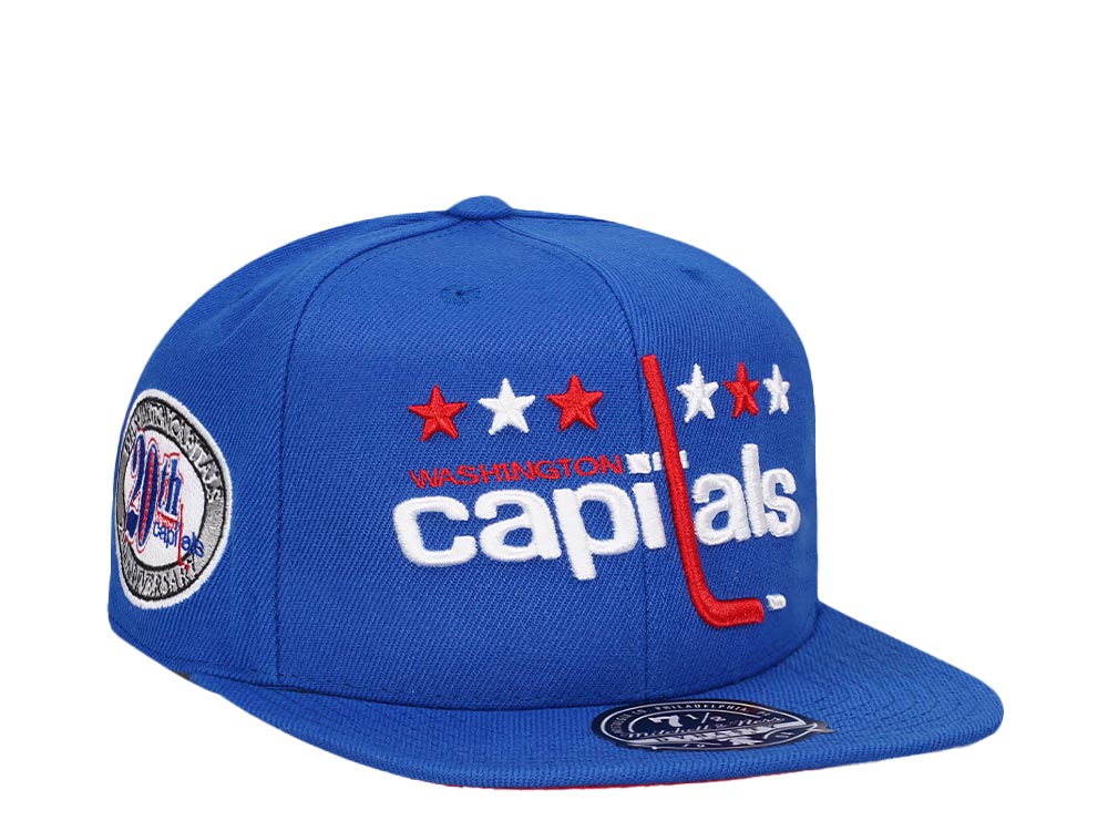 Mitchell & Ness Washington Capitals 20th Anniversary Vintage Edition Dynasty Fitted Casquette