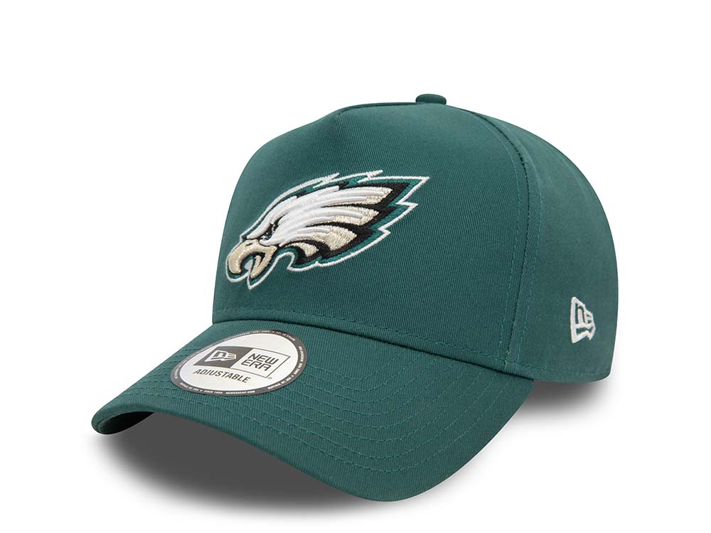 New Era Philadelphia Eagles Dark Green A Frame Snapback Casquette