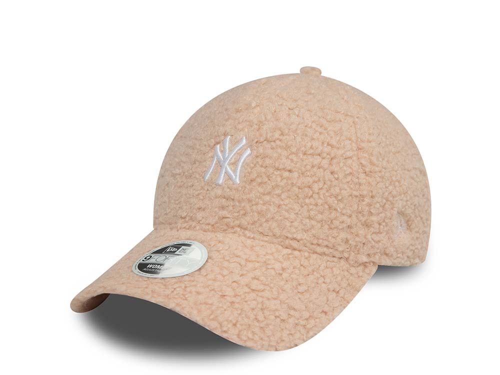 New Era New York Yankees Borg Pink Womens 9Forty Snapback Casquette