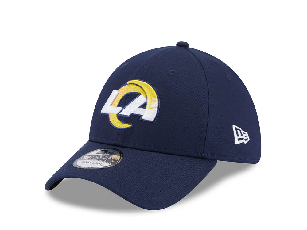 New Era Los Angeles Rams Comfort Navy Edition 39Thirty Stretch Casquette