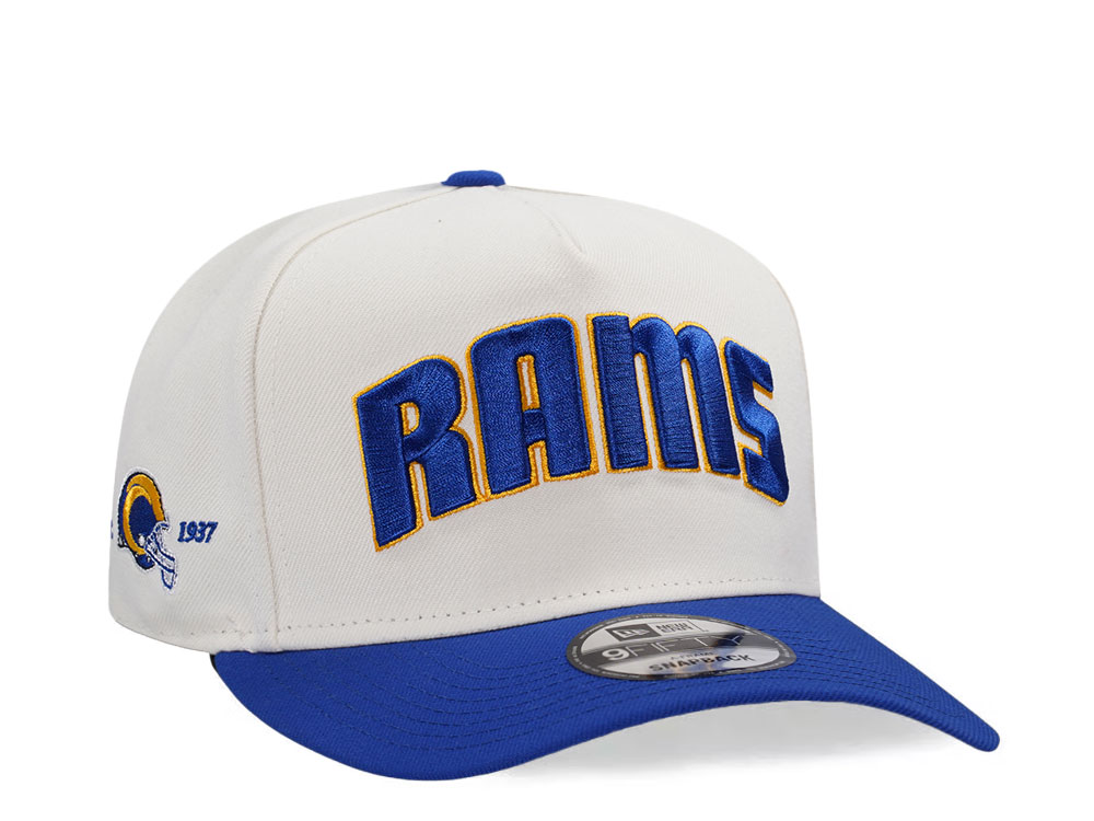 New Era Los Angeles Rams Chrome Two Tone Edition 9Fifty A Frame Snapback Casquette