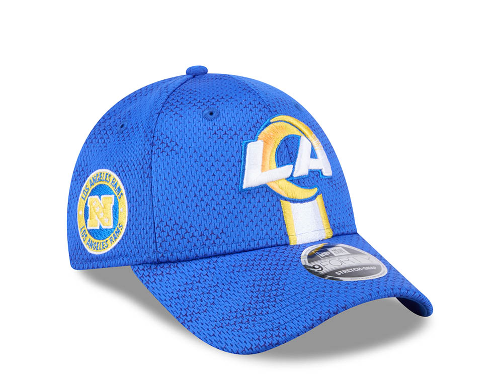 New Era Los Angeles Rams Sideline 2024 9Forty Stretch Snapback Cappellini