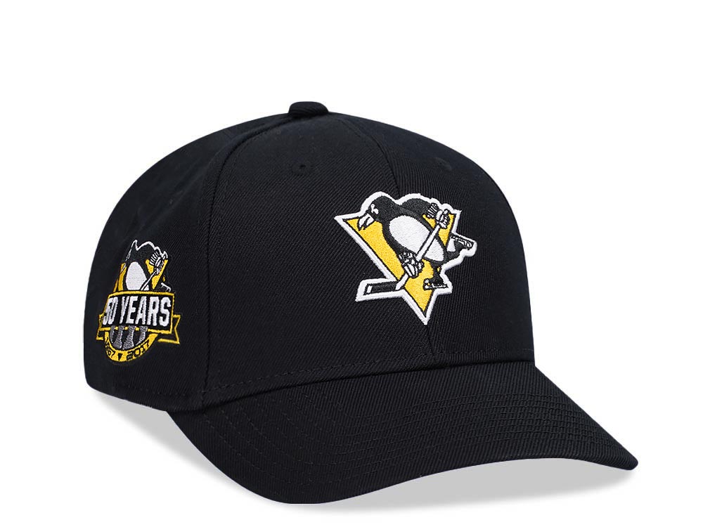 American Needle Pittsburgh Penguins 50 Years Black Snapback Casquette