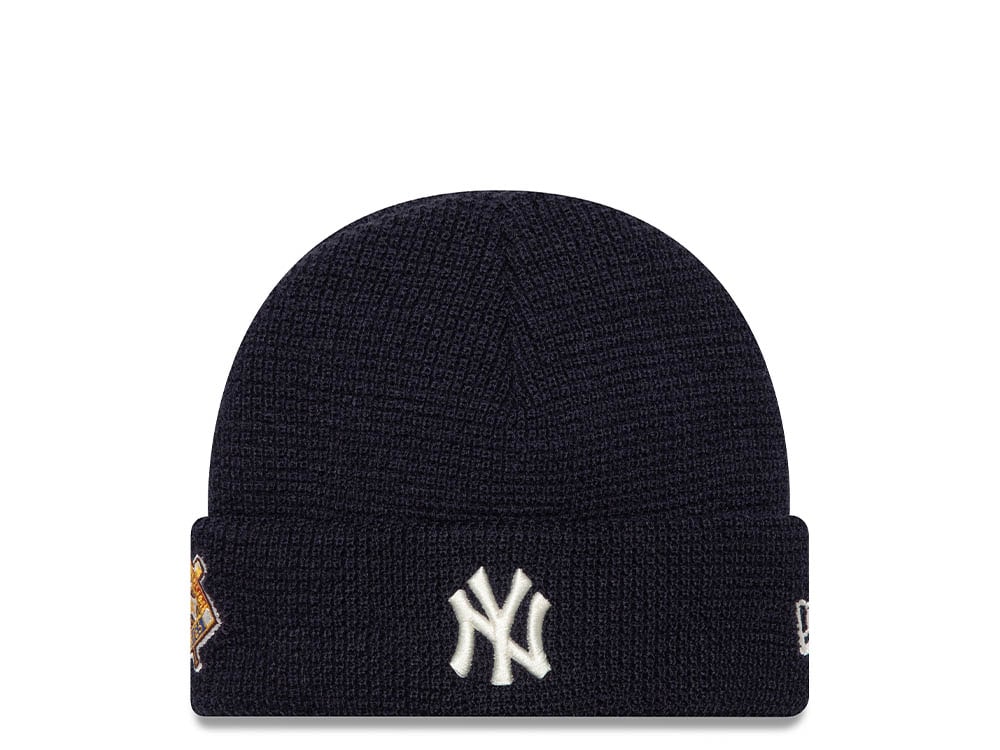 New Era New York Yankees Yankee Stadium World Series Short Cuff Beanie Navy Chapeaux