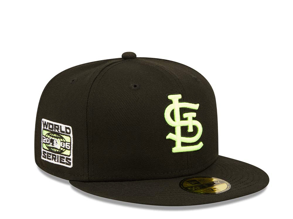 New Era St. Louis Cardinals World Series 2006 Black Summerpop Edition 59Fifty Fitted Casquette