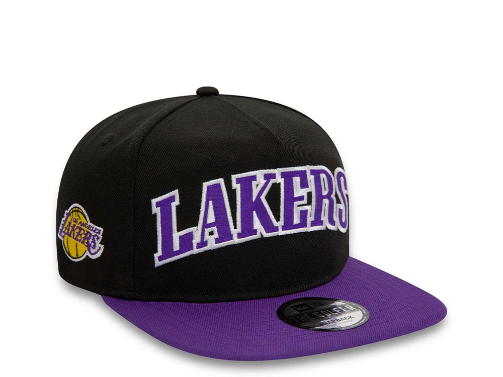 New Era Los Angeles Lakers Two Tone A Frame Golfer Snapback Casquette