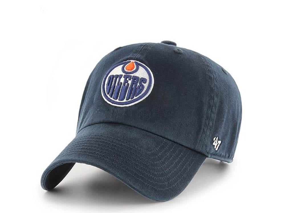 47brand Edmonton Oilers Clean up Strapback Casquette