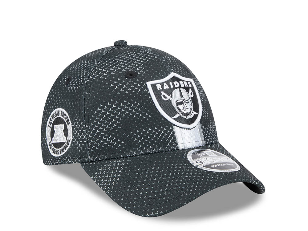 New Era Las Vegas Raiders Sideline 2024 9Forty Stretch Snapback Cappellini