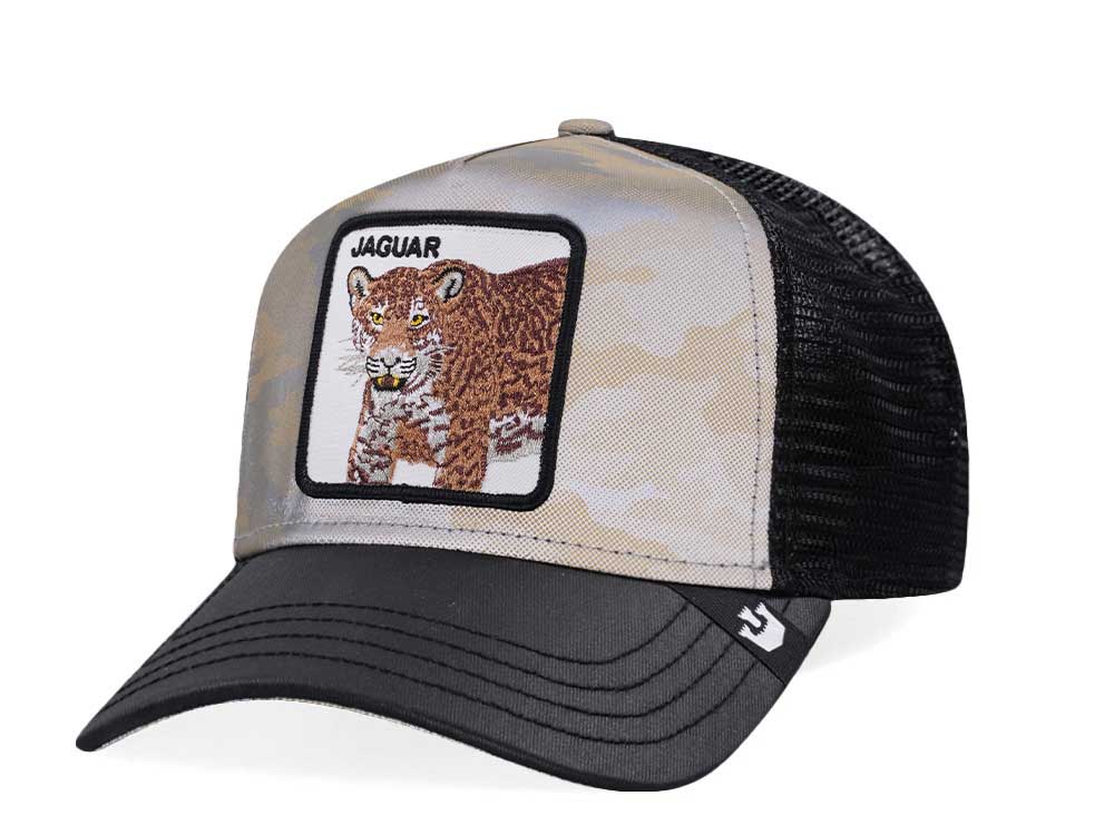 Goorin Bros Jaguar Prideboss Gray Camouflage Trucker Snapback Casquette