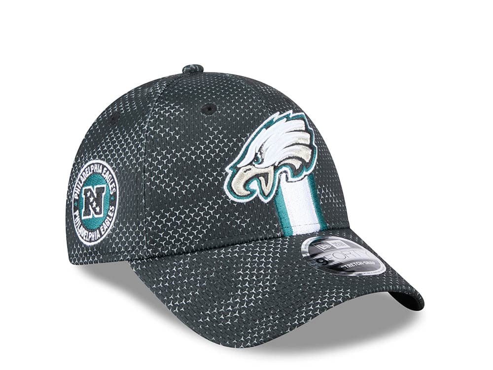 New Era Philadelphia Eagles Sideline 2024 9Forty Stretch Snapback Casquette