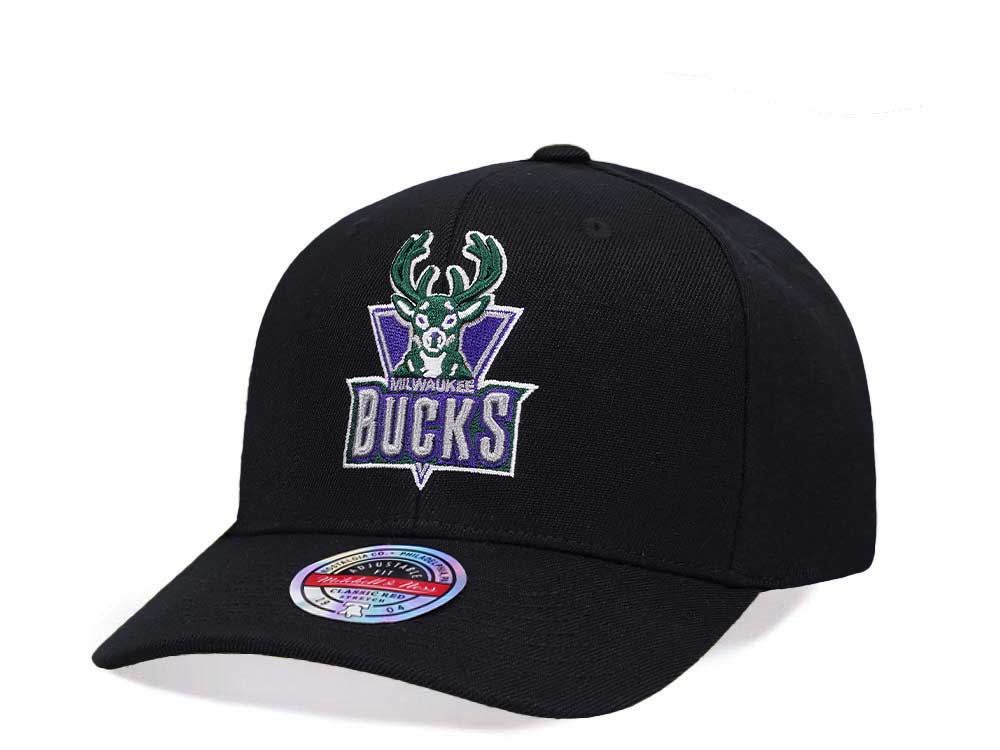 Mitchell & Ness Milwaukee Bucks Hardwood Classic Red Flex Update Snapback Casquette