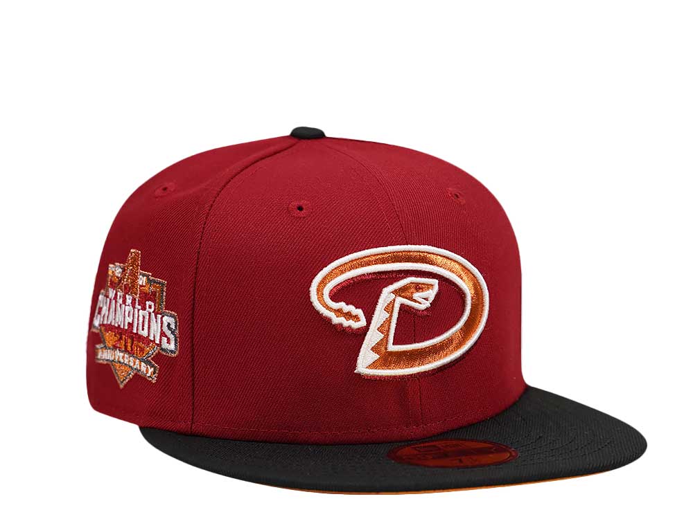 New Era Arizona Diamondbacks 20th Anniversary Metallic Platinum Two Tone Edition 59Fifty Fitted Casquette