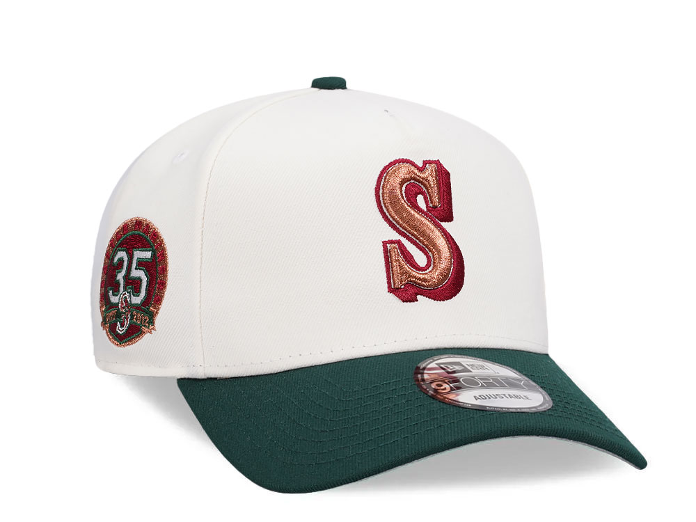 New Era Seattle Mariners 35th Anniversary Color Flip Edition 9Forty A Frame Snapback Casquette