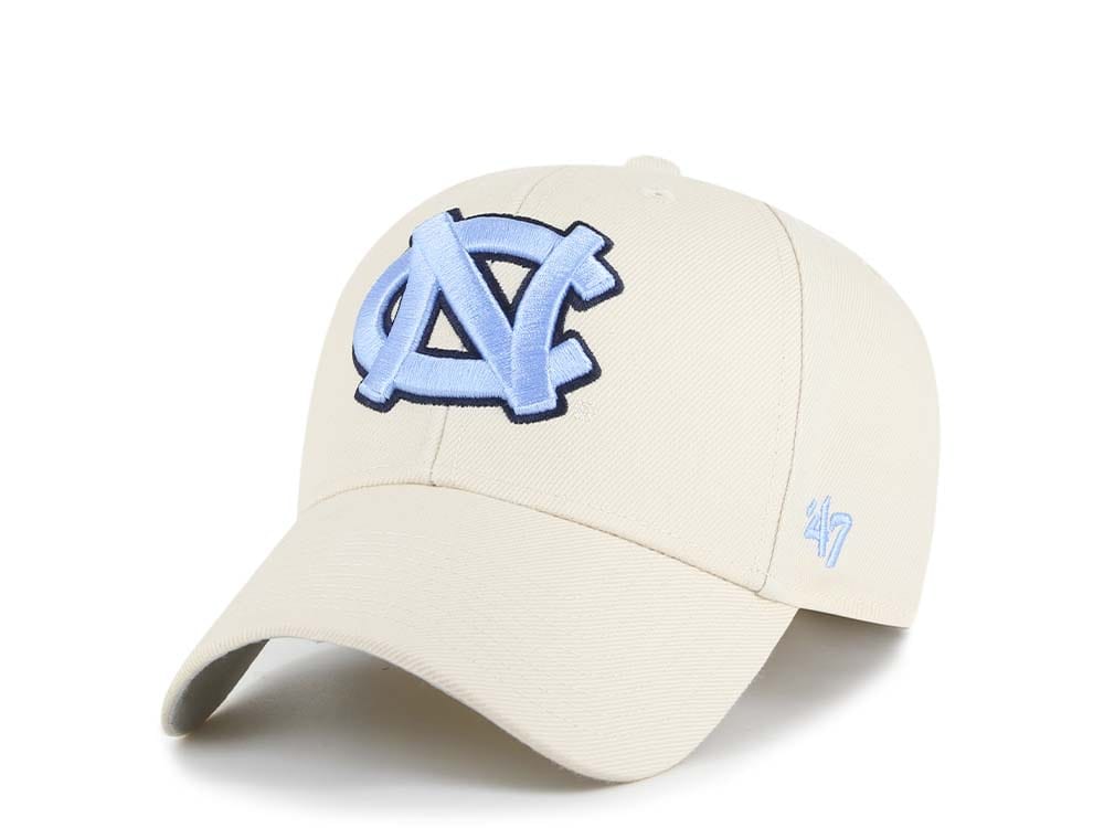 47Brand North Carolina Tar Heels Natural Wool MVP Strapback Casquette