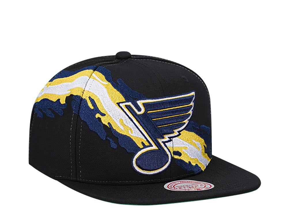 Mitchell & Ness St. Louis Blues Vintage Paintbrush Snapback Casquette