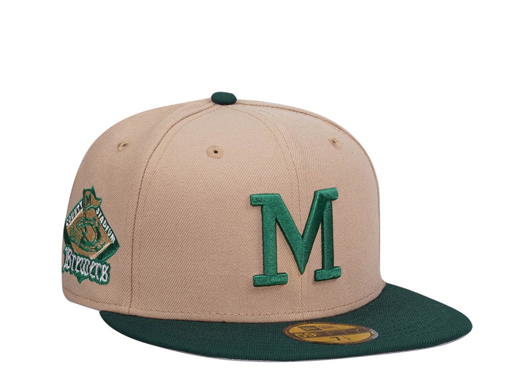 New Era Milwaukee Brewers County Stadium Colorflip Two Tone Edition 59Fifty Fitted Casquette