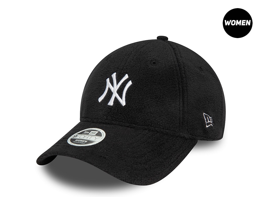 New Era New York Yankees Cosy Black Womens 9Forty Strapback Casquette