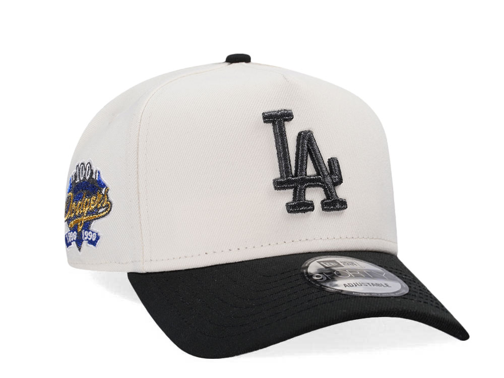 New Era Los Angeles Dodgers 100 Anniversary Chrome Two Tone Edition A Frame Snapback Casquette