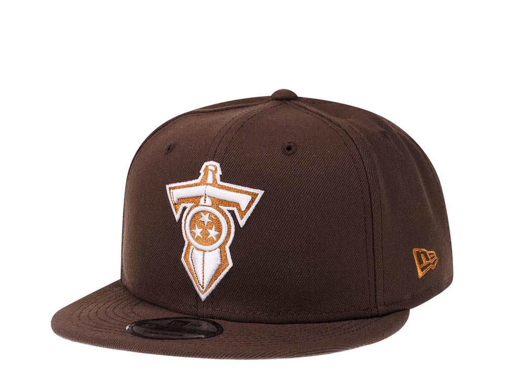 New Era Tennessee Titans Brown Caramel Edition 9Fifty Snapback Casquette