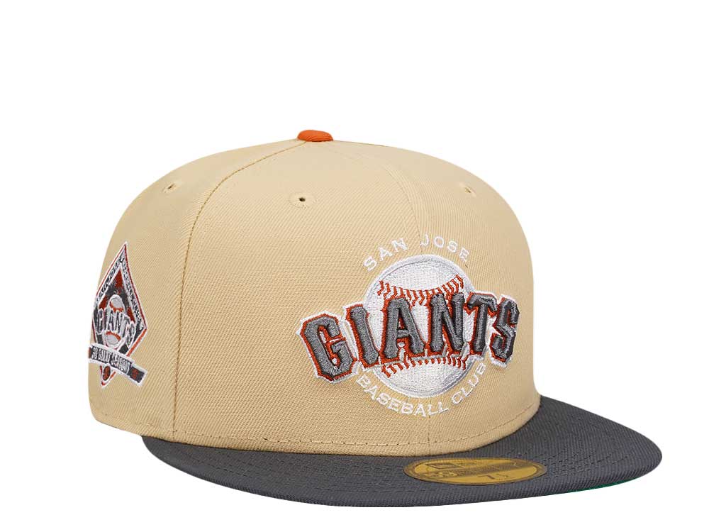 New Era San Jose Giants 30th Anniversary Vegas Two Tone Edition 59Fifty Fitted Casquette