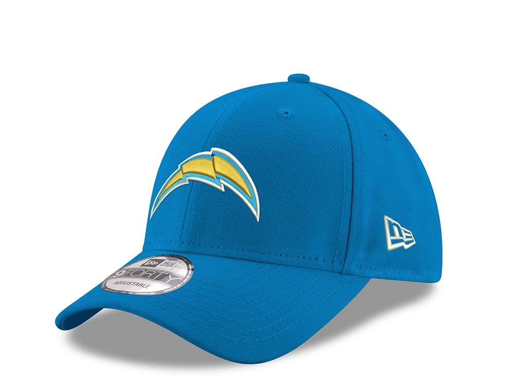 New Era Los Angeles Chargers Blue 9Forty Strapback Casquette