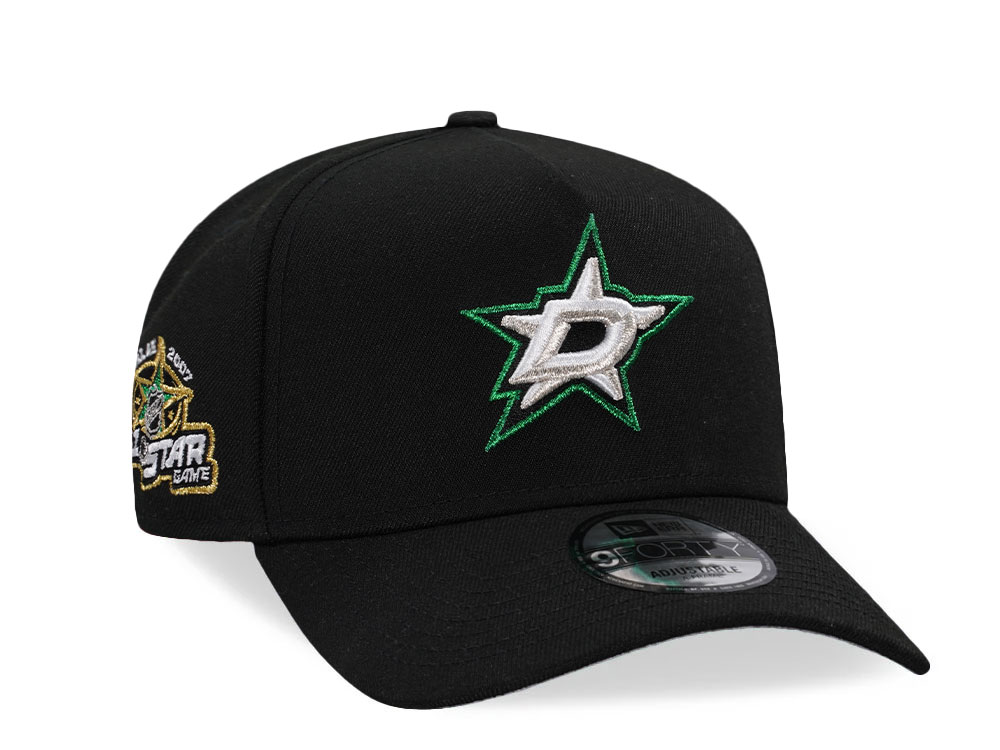 New Era Dallas Stars All Star Game 2007 Black Edition  9Forty A Frame Snapback Casquette