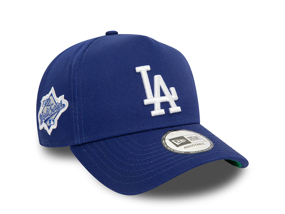 New Era Los Angeles Dodgers World Series 1988 Royal Blue A Frame Snapback Casquette