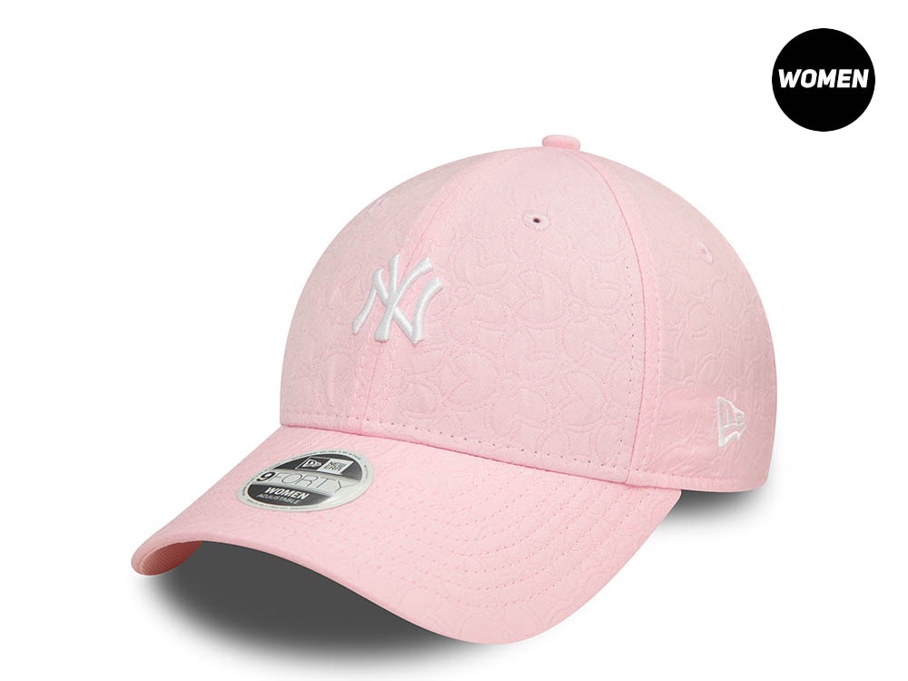 New Era New York Yankees Pink Jacquard Womens 9Forty Snapback Casquette