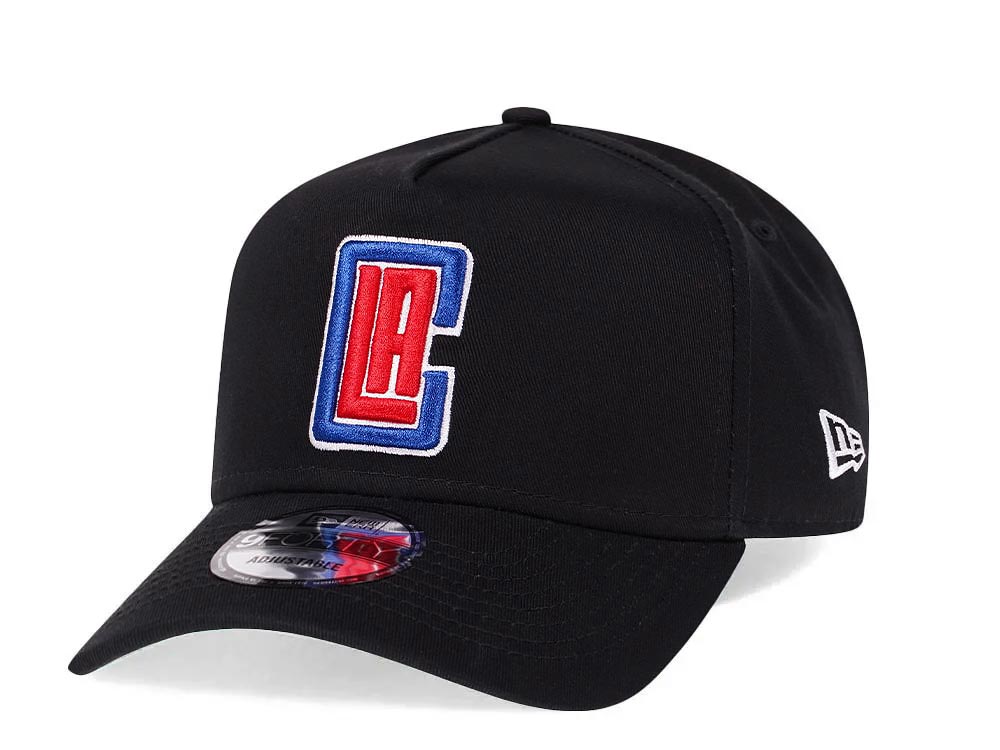 New Era Los Angeles Clippers Black 9Forty A Frame Snapback Casquette