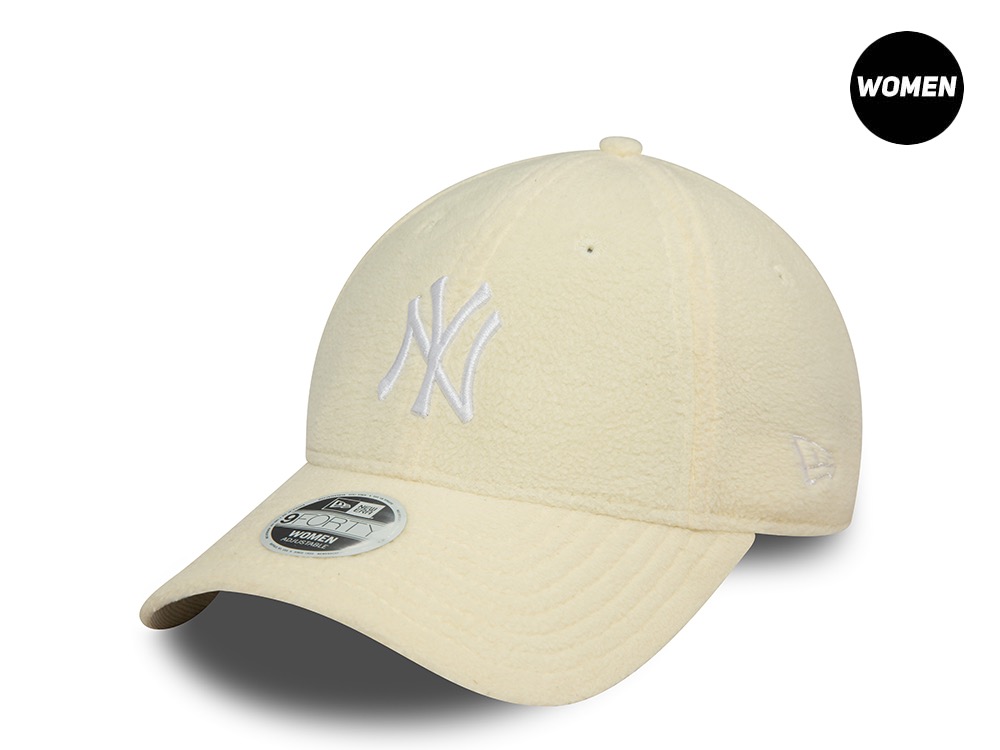 New Era New York Yankees Cosy White Womens 9Forty Strapback Casquette