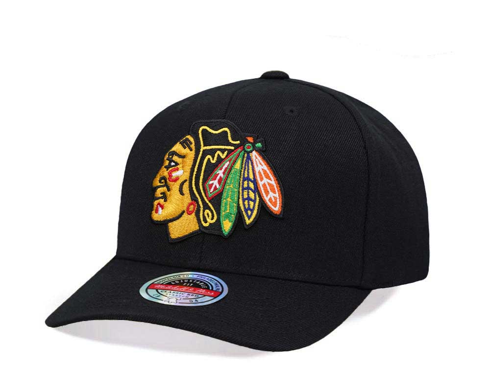 Mitchell & Ness Chicago Blackhawks Hardwood Classic Red Flex Update Snapback Casquette