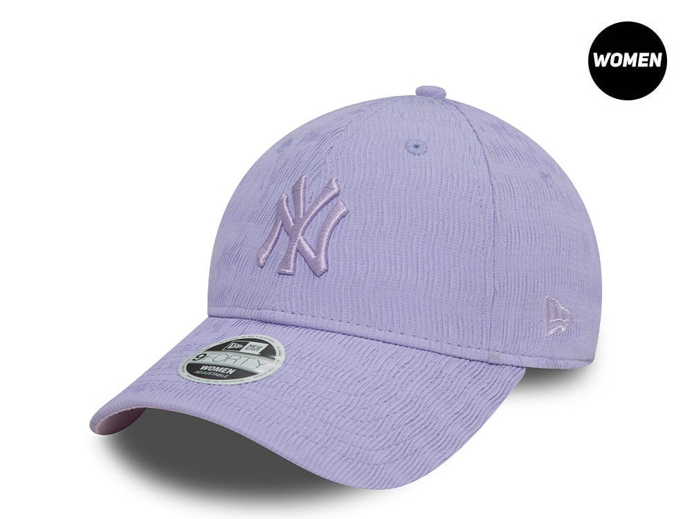 New Era New York Yankees Purple Ruching Womens 9Forty Snapback  Casquette